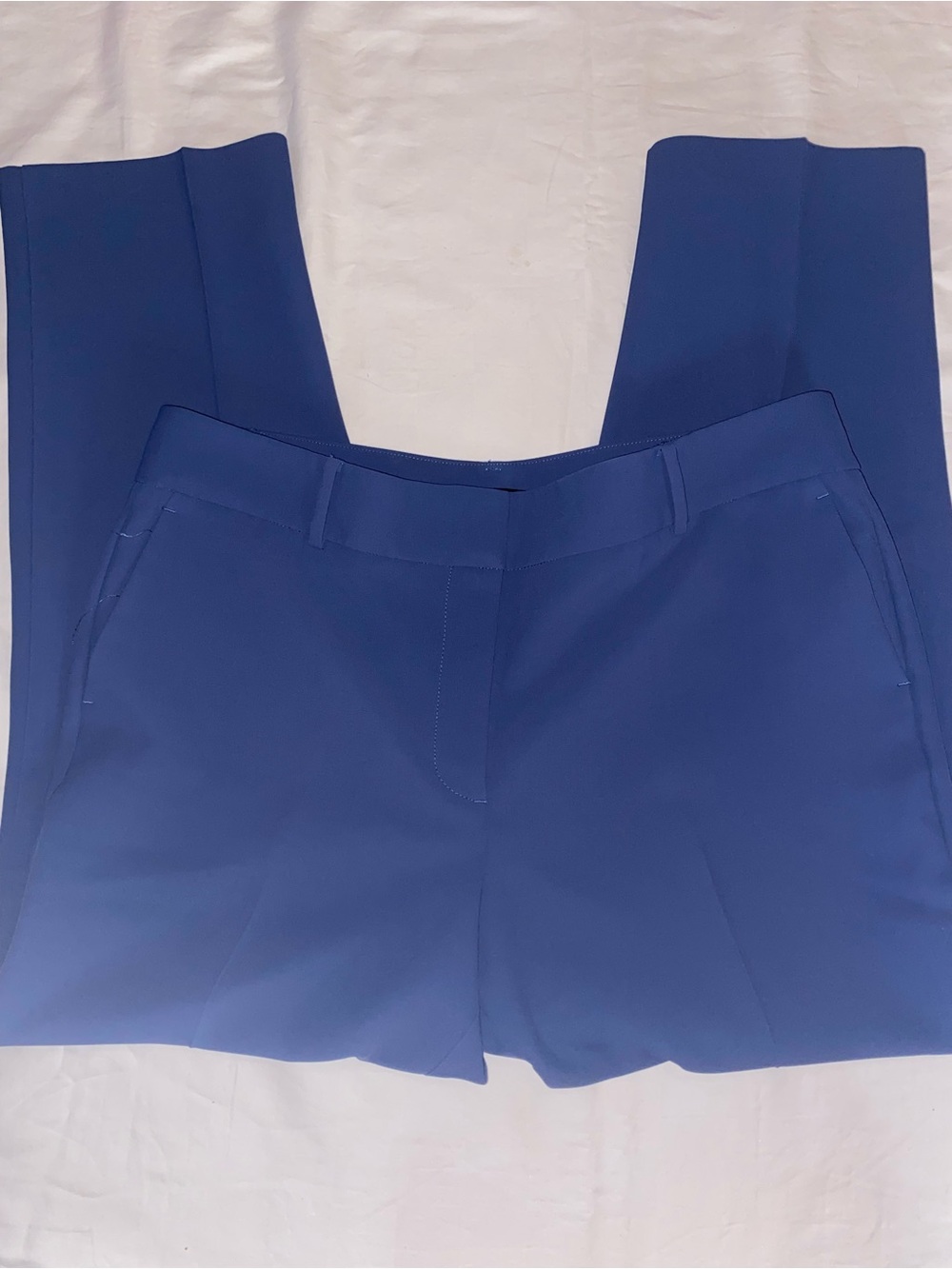 Ann Taylor Factory Royal Blue Slim Dress Trousers